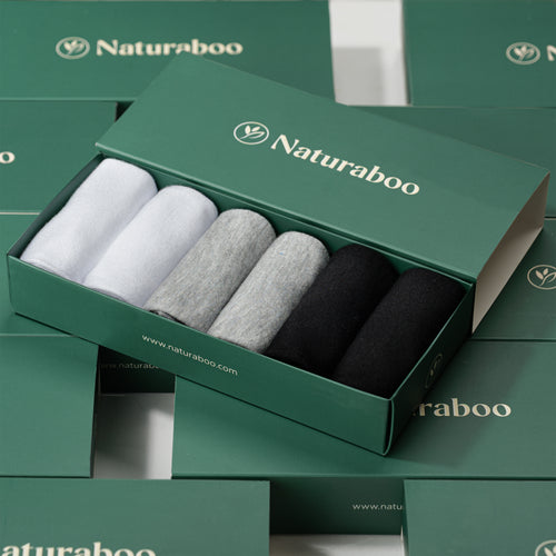 Bamboo No Show - 6 Pack